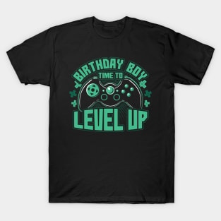 Birthday Boy Time to Level Up T-Shirt